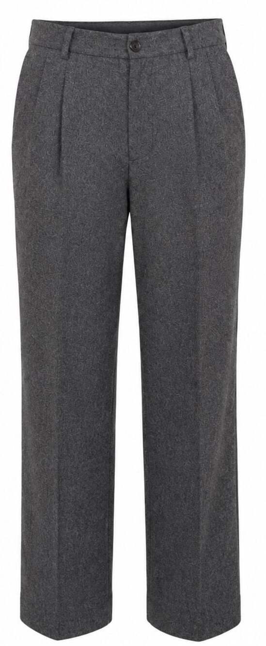 Vintage Sag Harbor Women’s 14 Gray Wool Blend Pleated Dress Pants Trousers Lined